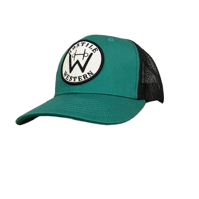 Hostile Western Patch Cap - Green/Black