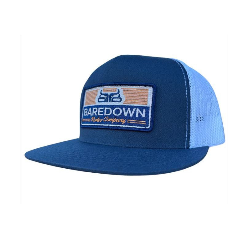 Baredown Brand Flat Ball Cap - Tex - Multiple Colours