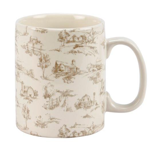 Mug- Farmhouse Toile