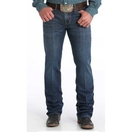 Cinch Men's Ian Slim Fit Jeans- Dark Stone