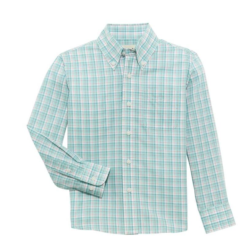 Wrangler Boy's Riata Long Sleeve Shirt - Assorted Colours