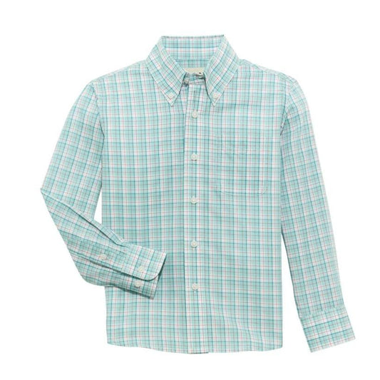 Wrangler Boy's Riata Long Sleeve Shirt - Assorted Colours