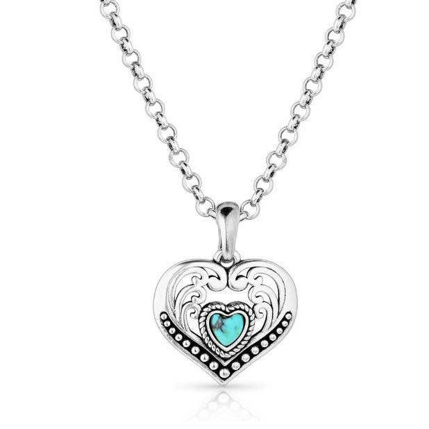 Montana Silversmiths Fierce Hearts Necklace - Irvine Tack & Western Wear