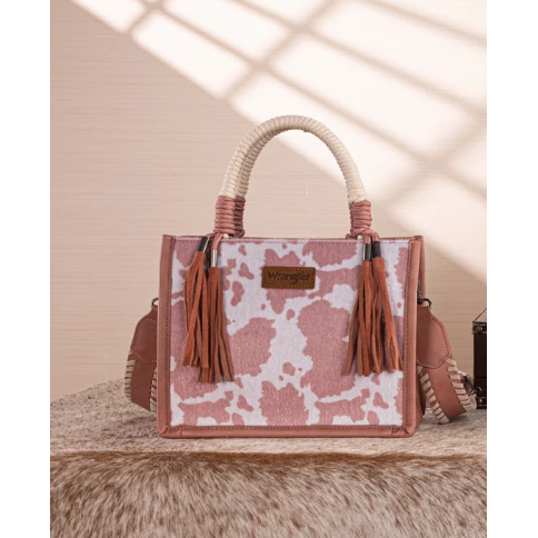 Wrangler Cow Print Tote/ Crossbody- Multiple Colours
