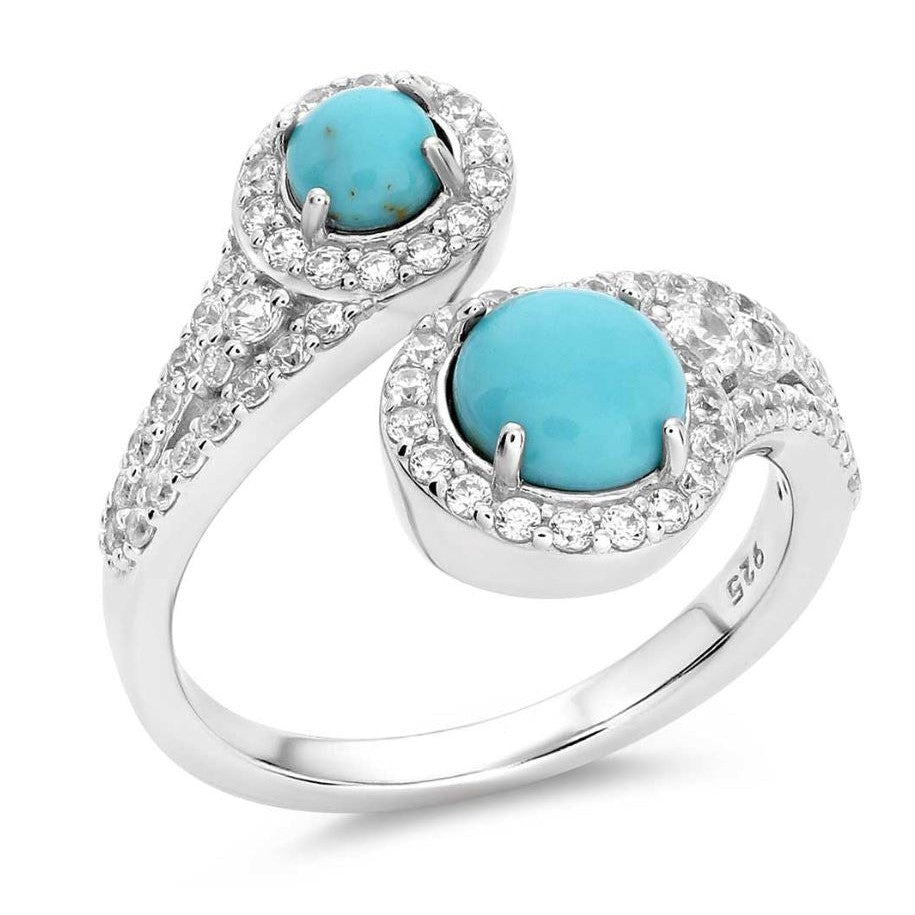 Montana Silversmiths Fearless Luster Turquoise Ring