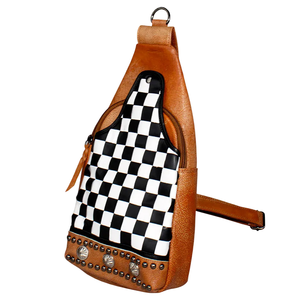 American Darling Full Grain Leather Sling Bag - Irvine Tack & Western Wear