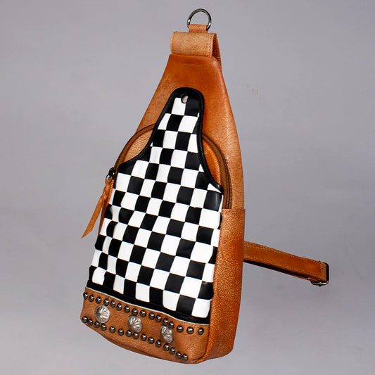 American Darling Full Grain Leather Sling Bag - Irvine Tack & Western Wear