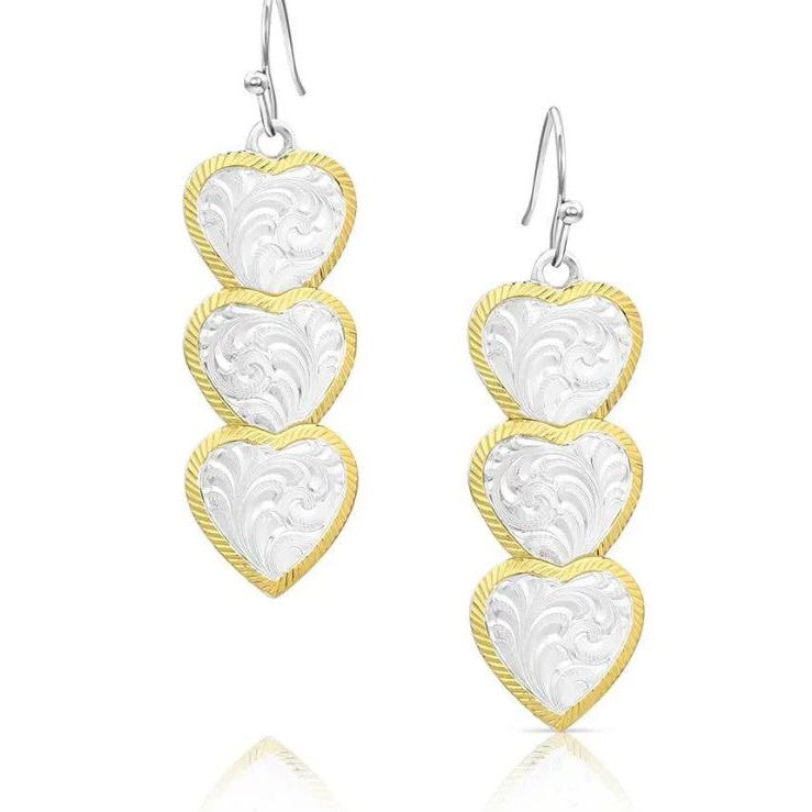 Montana Silversmiths Pure Heart Earrings