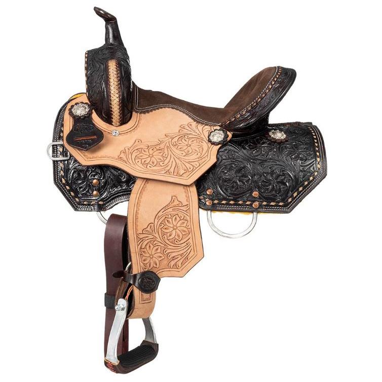 Silver Royal Youth 12" Bisbee Barrel Saddle