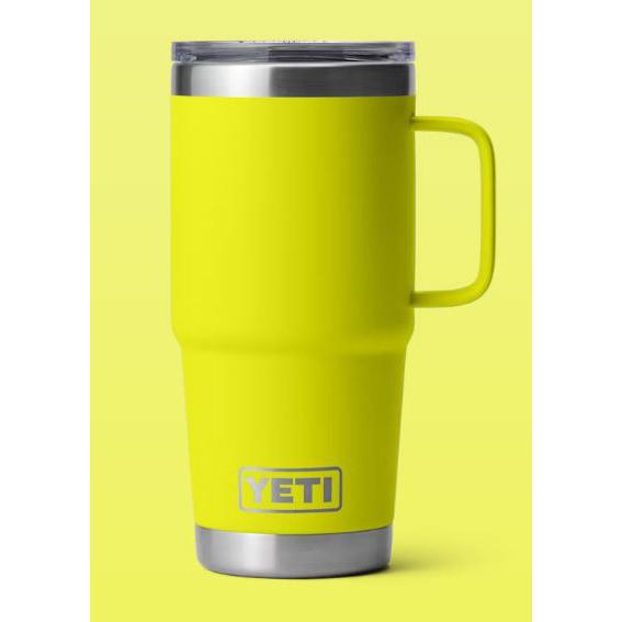 Yeti Rambler 591ml Rambler Travel Mug - Firefly Yellow