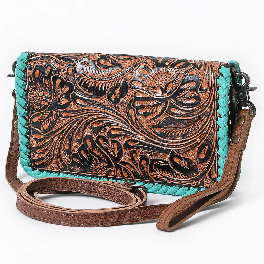 American Darling Hand Tooled Leather Organizer