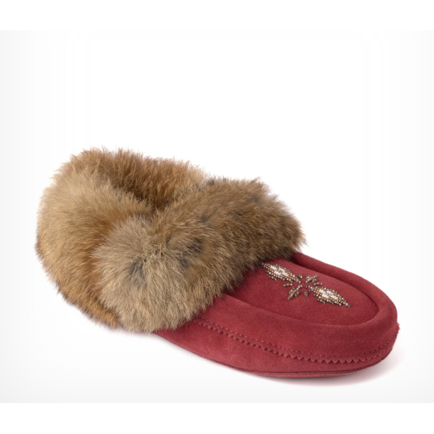 Manitobah Women's Tipi Suede Moccasin Slipper