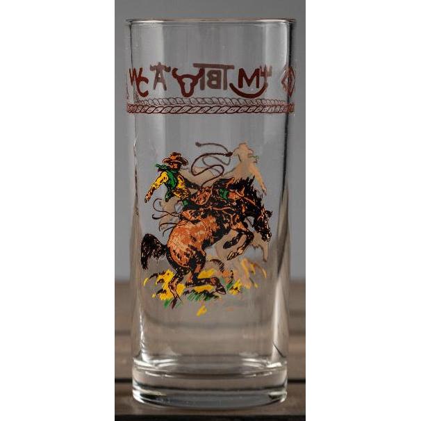 West Creation 15 oz Bronco Tumbler Set- Set of 4