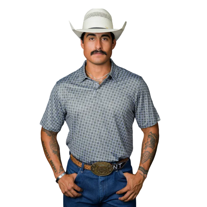 Ferrell Brand Men's The Colton  Short Sleeve Polo - Green