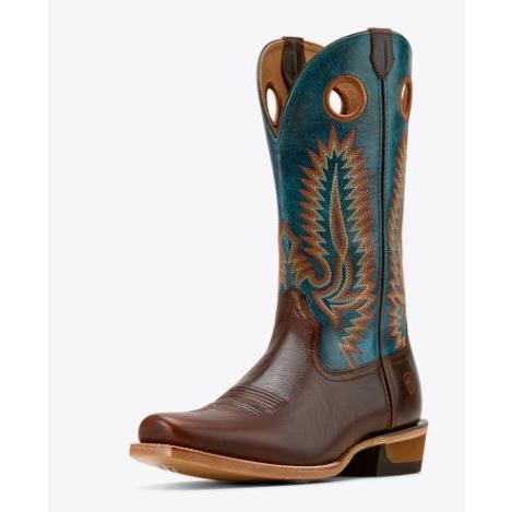 Ariat Men's Southland Narrow Cutter Toe Cowboy Boot- Conquest Brown