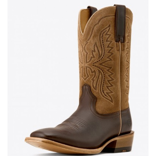 Ariat Men's Preston Wide Square Toe Cowboy Boot- Roasted Coffee - Irvine Tack & Western Wear