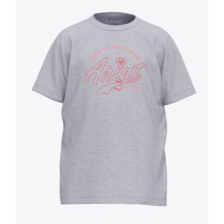 Ariat Unisex Youth Short Sleeve Tee Shirt- Iceberg