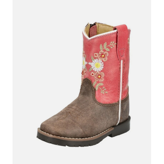 Smoky Mountain Boots Girl's  Autry Western Boots- Vintage - Irvine Tack & Western Wear