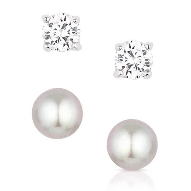 Montana Silversmiths Pearl Harmony Earring Set