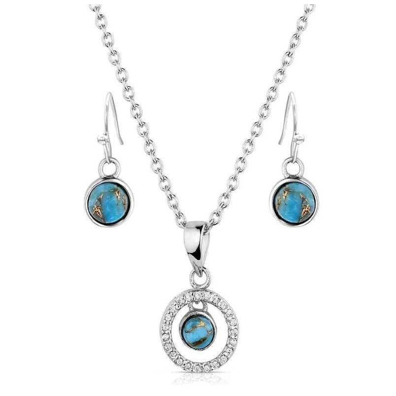 Montana Silversmiths Clear Creek Jewelry Set