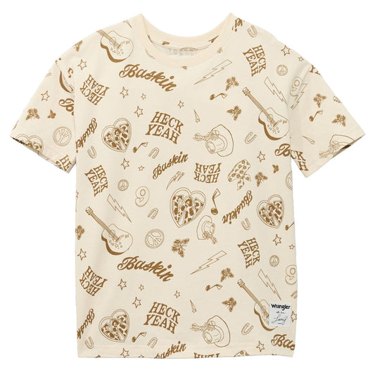 Wrangler Girl's Lainey Wilson Life Short Sleeve Tee Shirt