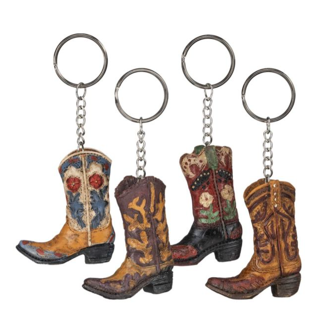 Tough 1 Cowboy Boot Keychain
