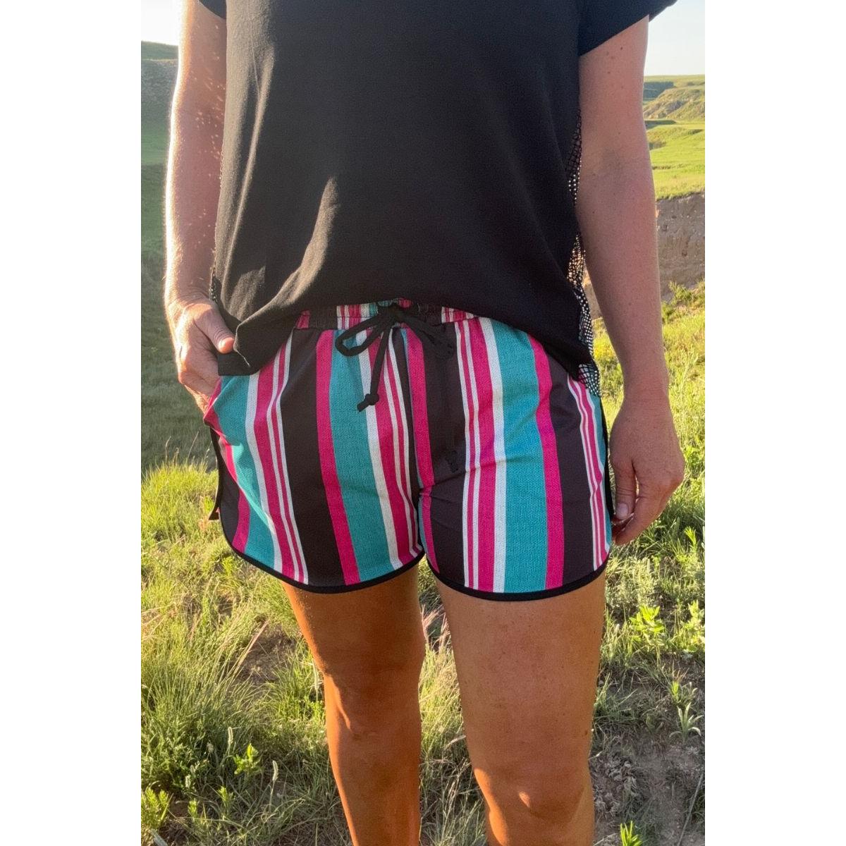 Sterling Kreek Women's New To Country Shorts- Multi