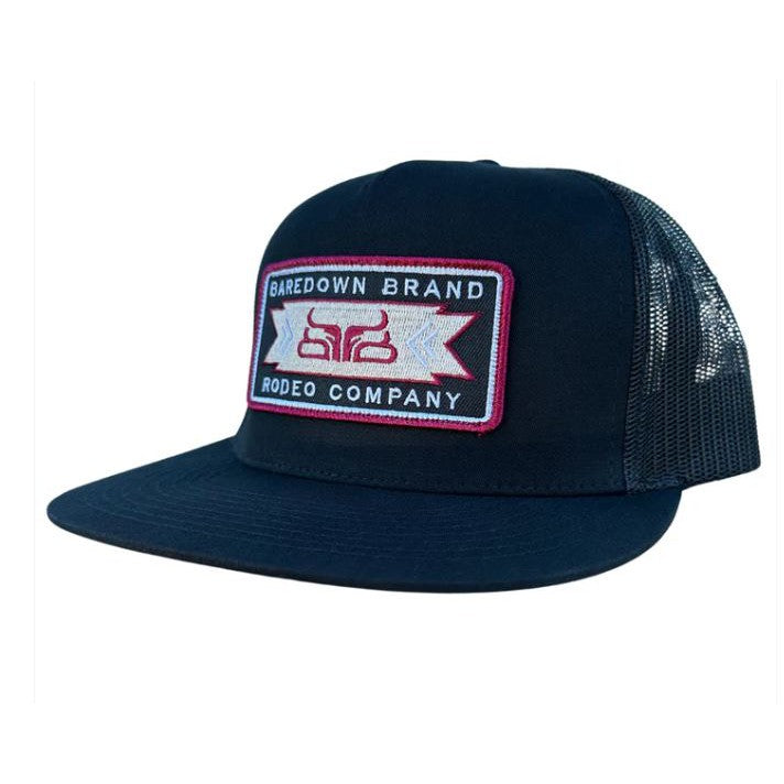 Baredown Brand Dojo Flat Hat - Black - Irvine Tack & Western Wear