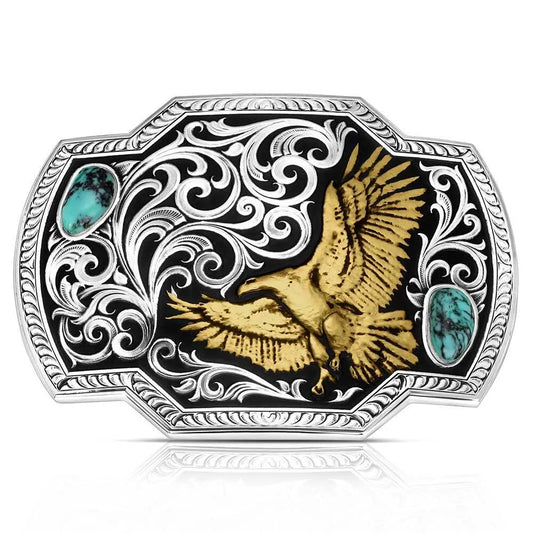 Montana Silversmiths Wings of Valor Belt Buckle