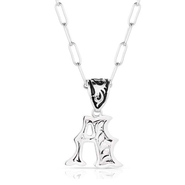 Montana Silversmiths Initial Necklace