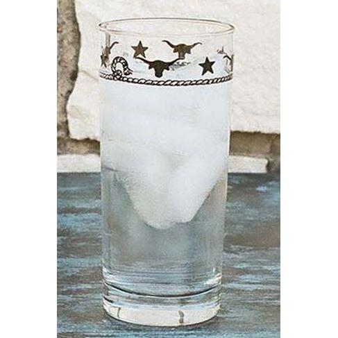 West Creation 16 oz Stars &amp; Longhorns Tumbler Set- Set of 4
