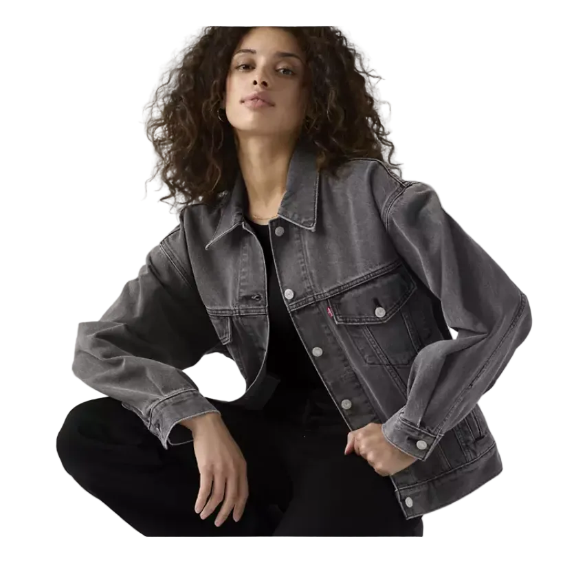 Levi Women's 90's Trucker Jacket - Black