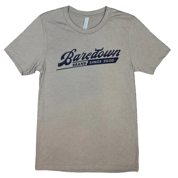 Baredown Brand Men's Short Sleeve Hauler Tee Shirt - Tan