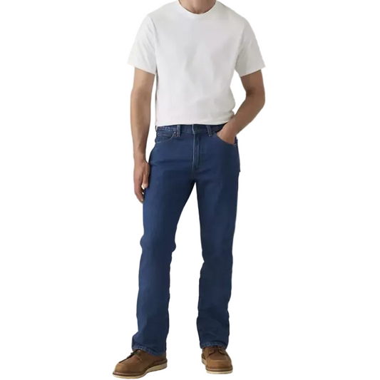 Levi Men's 537 Western Straight  Low Rise  Boot Cut Jeans - In Range Blue - Irvine Tack & Western Wear