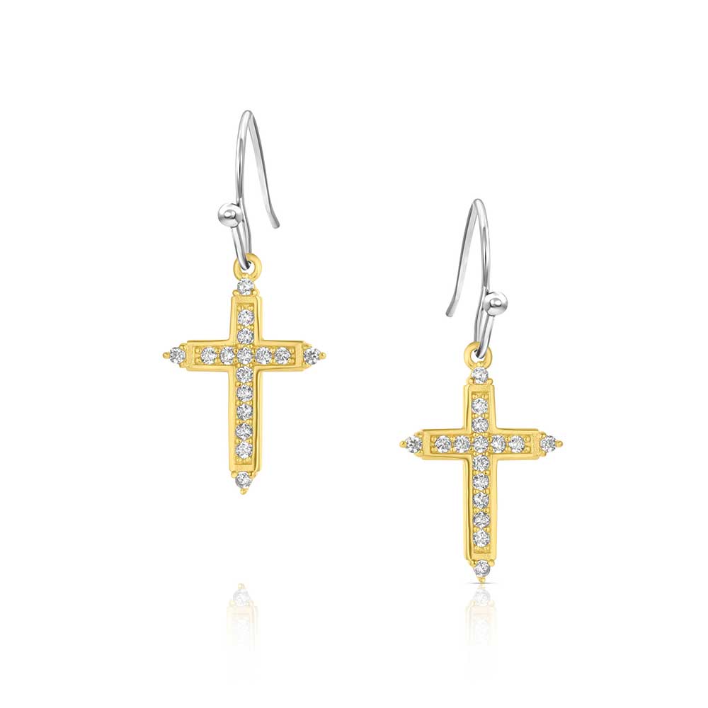 Montana Silversmith Durado Cross Earrings