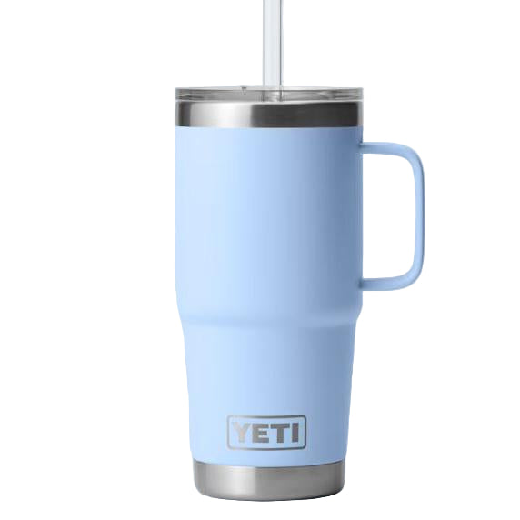 YETI Rambler 739 mL Straw Mug with Straw Lid - Big Sky Blue
