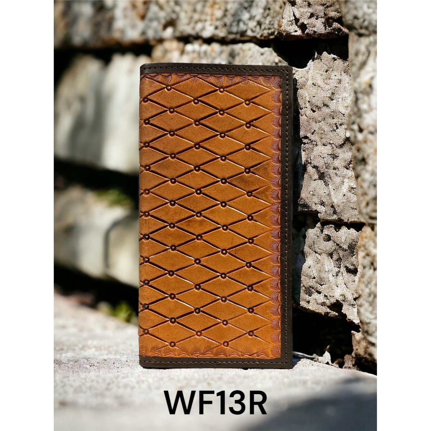 Ranger Belt Co. Rodeo Basket Weave SW Design Wallet