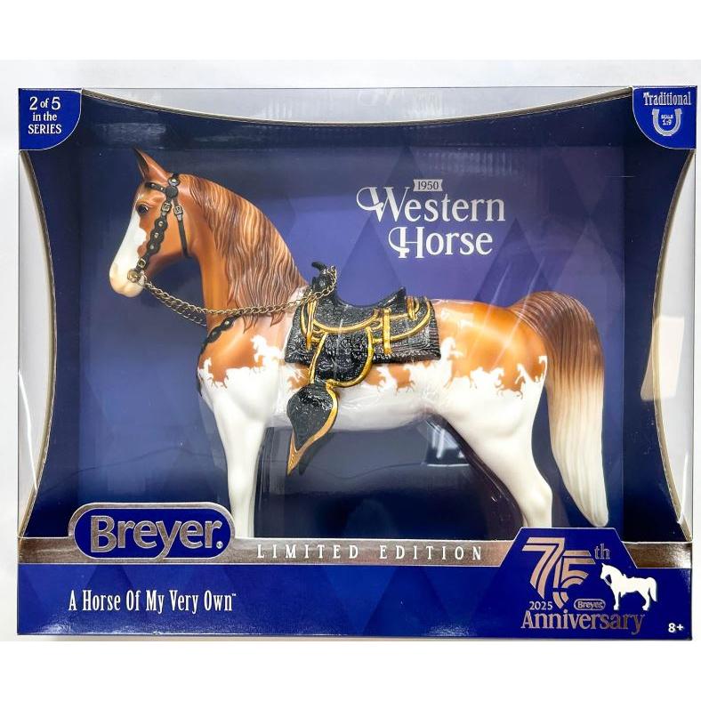 Breyer 75th Anniversary Western Horse