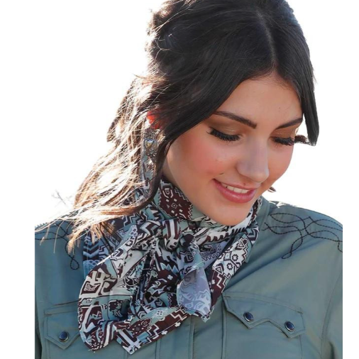 Cinch Women's Wild Rag-Green