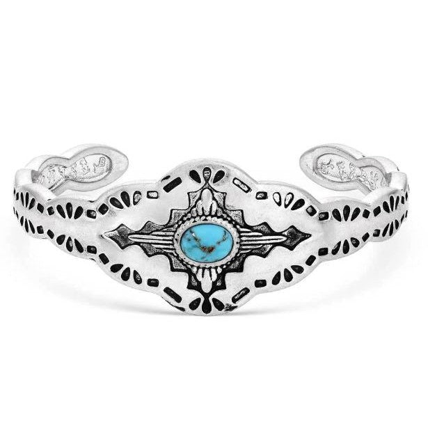 Montana Silversmiths Montana Skies Turquoise Cuff Bracelet