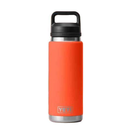 Yeti Rambler 769ml Water Bottle w/Chug Cap - Papaya