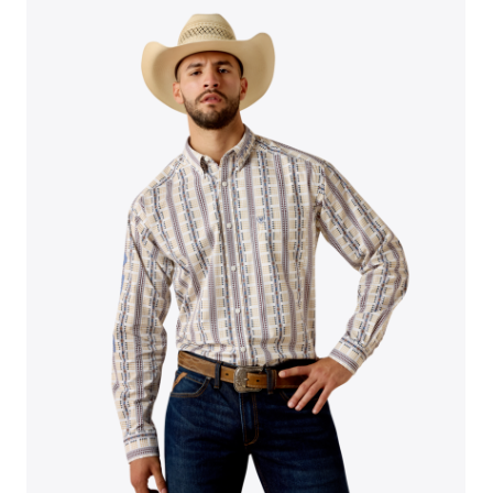 Ariat Men's Team Daniel Classic Fit Shirt - Multi