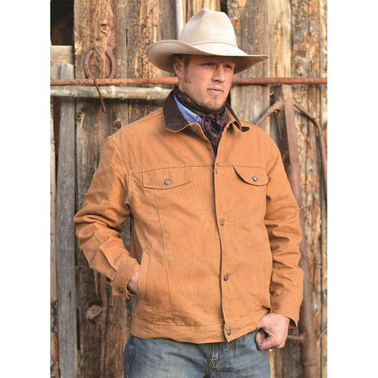 Wyoming Traders Chisum Concealed Carry Canvas Jacket- Tan