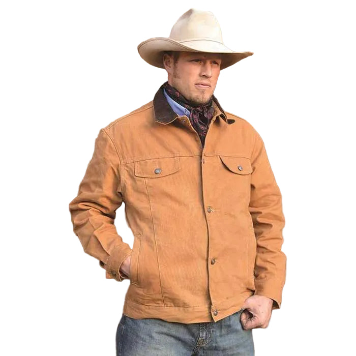 Wyoming Traders Chisum Concealed Carry Canvas Jacket - Tan