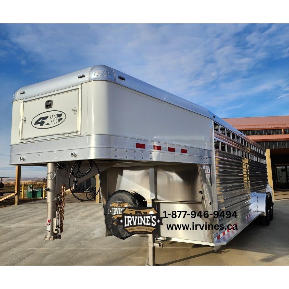2026 4-Star 24' Stock Trailer