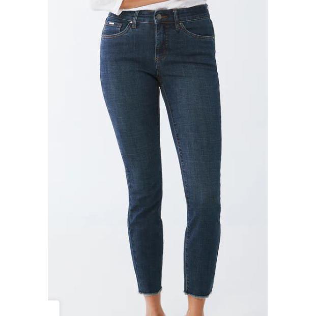 French Dressing Women's Midrise Slim Ankle Jean