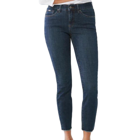 French Dressing Women's Midrise Slim Ankle Jean
