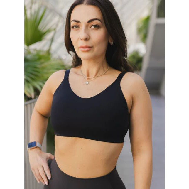 Bare Activewear Women's Apex Bra- Black