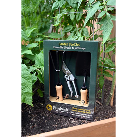 Three Piece Garden Tool Gift Set