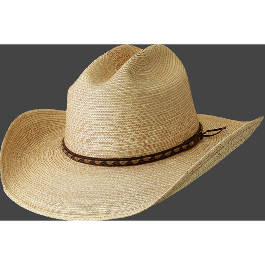 Sunbody Hats 4" Brim Cattleman Hat - Oak Palm